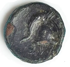 MACEDONIA Alexander III The Great SHIELD HELMET Rare Philip III Ancient Coin 492