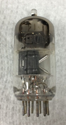 Vintage Unbranded Glass Electronic Tube, GBK7B