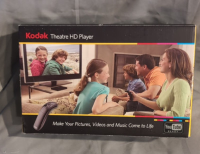 Kodak Theatre HD Player L153 With Wireless Remote w/CD, cables, PS, original box