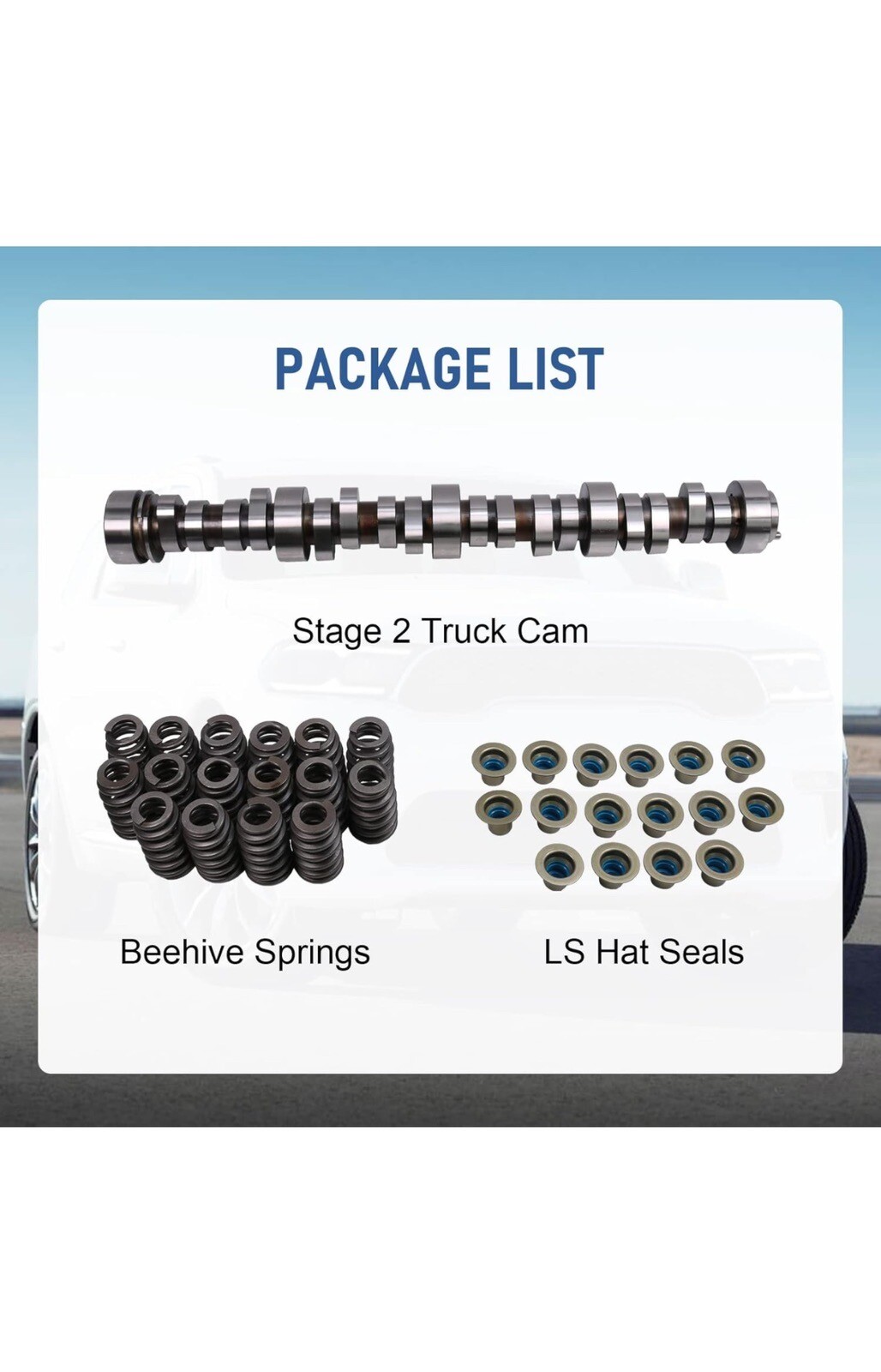 Stage 2 Truck Cam Kit For GMC Trucks Suvs For Ls1 Ls2 4.8l 5.3l 6.0l 6