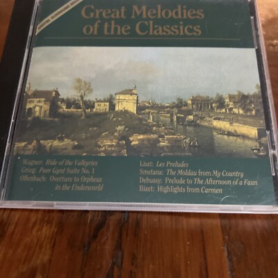 Great melodies of the Classics Wagner Grieg Listz Offenbach Smetana Debussy￼
