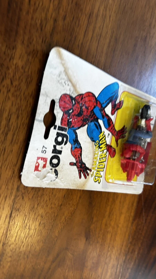 1978 CORGI Junior Jr Spider-Man Spiderbike Spider Bike Diecast Marvel 57 Cycle - Image 4 of 4