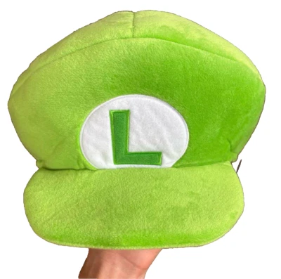Luigi Plush Hat Cap USJ Super Nintendo World Official Cosplay Mario JapanLimited - Image 1 of 2
