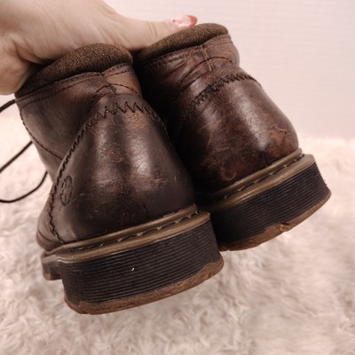 Dr. Martens unisex Rico Brown Leather laceUp Chukka ankle Boots shoes 10M/11W Las mejores ofertas en Bajo (1-1.9 in Dr. Martens) altura  main image 2