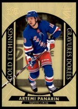 2020-21 UD Tim Hortons Gold Etchings Artemi Panarin #G11