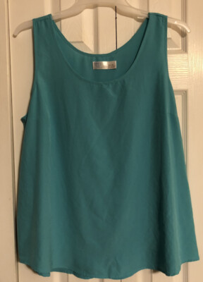 time & tru blouse light teal blue xxxl 