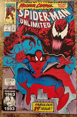 Marvel Comics Maximum Carnage Begins Here Spider-Man Unlimited #1