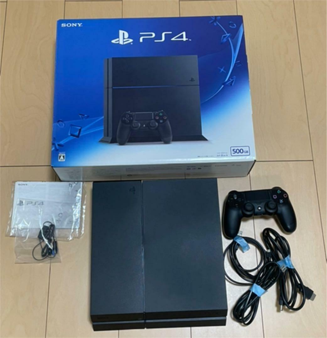 ラッピング不可】 PlayStation4 CUH-1200A ブラック 500GB 家庭用