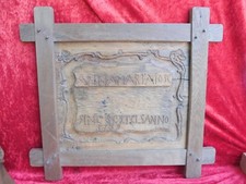 antike Eichentafel__beschnitztes Bild__1781__original__78 x 70cm  !