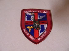 PATCH MILITARY 1256TH MEDICAL COMPANY AA NORTH STAR DUSTOFF