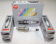 Pack of 4 Genuine NGK 7913 Iridium Spark Plugs SILFR6A