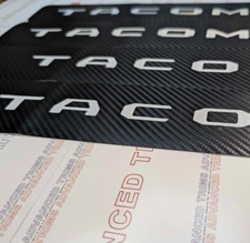 4Pcs Car Threshold Strip Door Plate Sill Scuff Cover Stickers for TACOMA