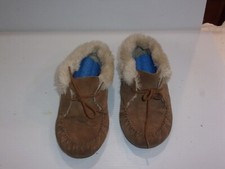 Faux Fur Lined Moccasin Ladies size 10