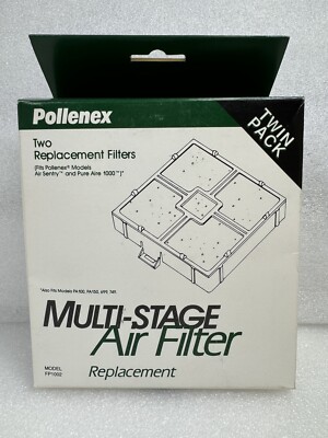 Two Pollenex Replacement Multi-Stage Air Filter FP1002 Air Sentry & Pure Aire