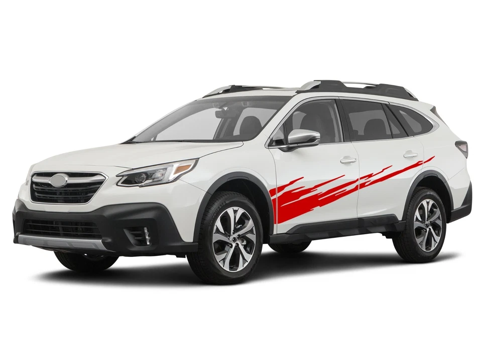 Adesivos gráficos de respingo de lama lateral decalque compatível com Subaru Outback - Imagem 2 de 3