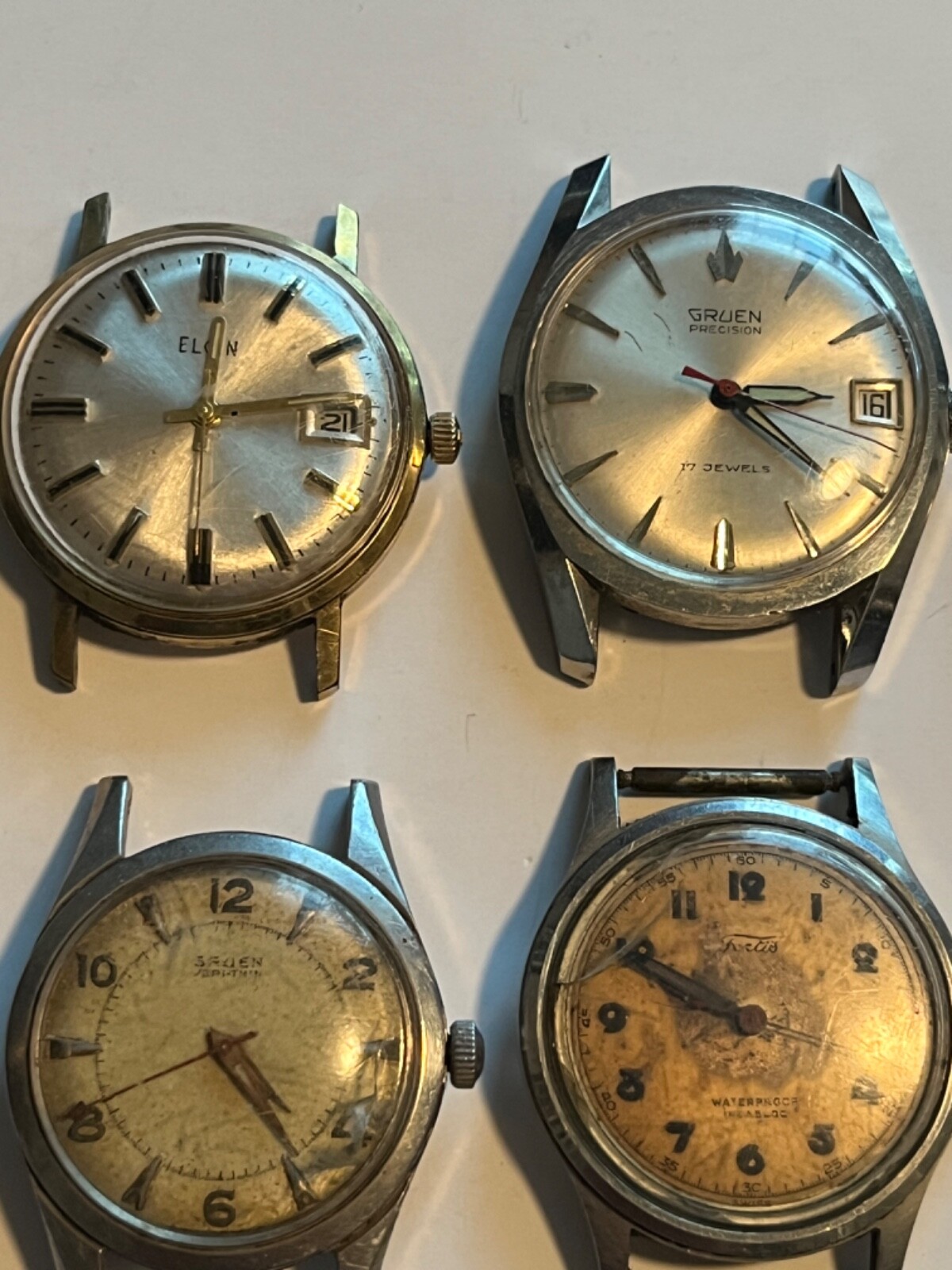 VINTAGE WATCH LOT TO WEAR OR REPAIR eBay