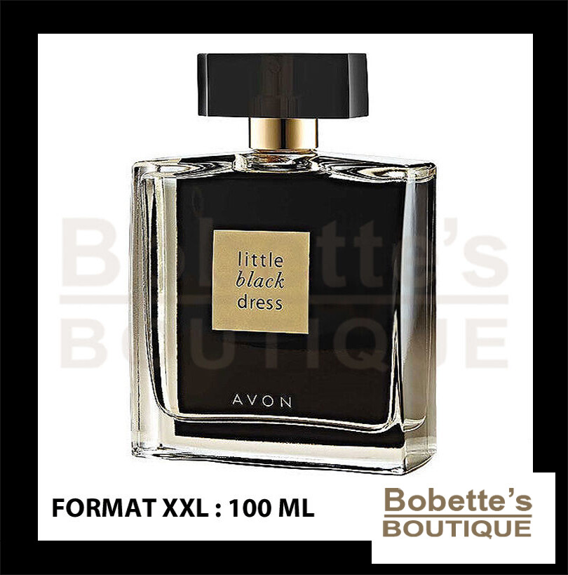 Eau de Parfum Little Black Dress Avon l'alliance du luxe oriental en flacon XXL 100 ML