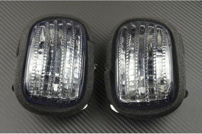 Clignotants avant clairs pour Honda Goldwing 1800 F6B et SC68E de 2014 à 2018