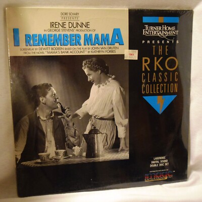 New Factory Sealed I REMEMBER MAMA **LaserDisc** Digital Sound DBL Disc Set