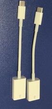    Apple MJ1M2AM/A USB-C to USB Adapter for MacBook Model Lot Of 2   AS SHOWN