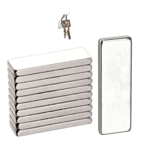 Magnete rettangolare al neodimio Masidef 20x5x3mm 6pz Magnete rettangolare al neodimio Masidef 20x5x3mm 6pz