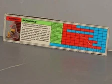 G1 TRANSFORMERS AUTOBOT MICROMASTER BASE IRONWORKS TECH SPEC LOT # 1