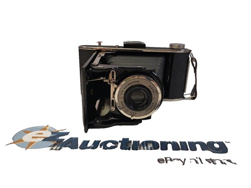 Appareil Photo Pliant Agfa Ansco B2 Speedex Junior - Vintage Argentique, Excellent état