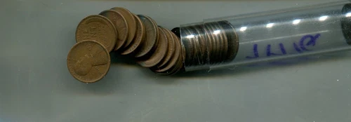 1918 D LINCOLN HEAD PENNY LOT OF 25 G - VF 7177Q