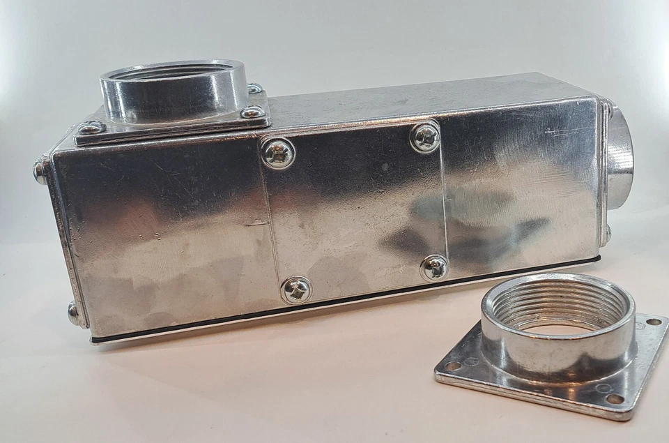 Arlington 936 2 1/2"-3" salida de conducto LB aluminio fundido a presión UPC: 018997179067 Foto 2 de 4