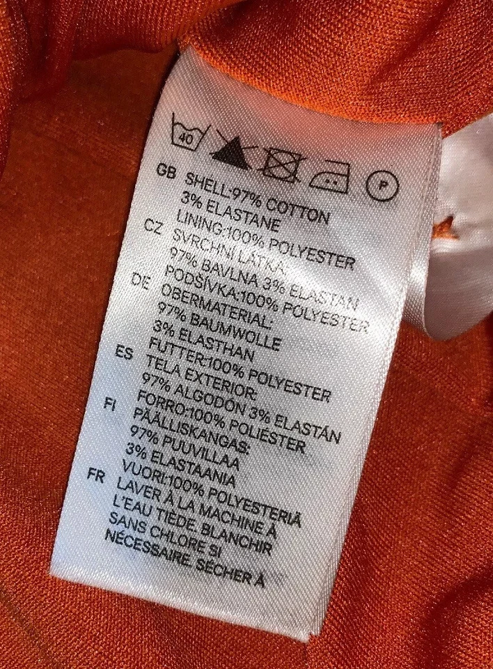 Usado - Chaqueta corta H&M cuello redondo botón delantero para mujer (talla M) Foto 4 de 4