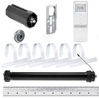 Funk Rolladenmotor Komplettset inkl. Fernbedienung, Rolladenwelle, Mechanik PR5