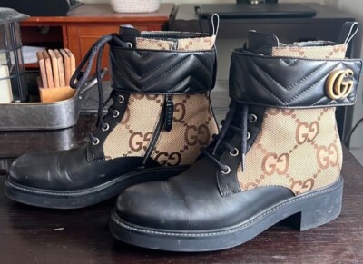 gucci ankle boots double g 