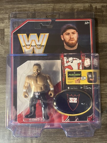Sami Zayn WWE Retro Action Figure Mattel Hasbro Ne...