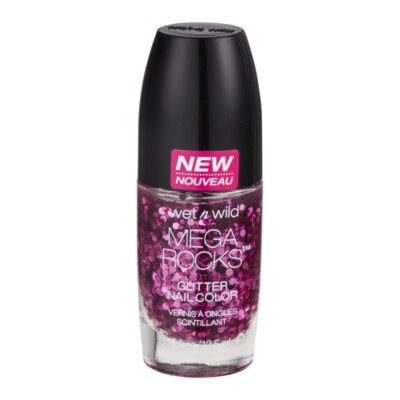 Wet N Wild Mega Rocks Glitter Nail Color Polish - 492C Creative Control
