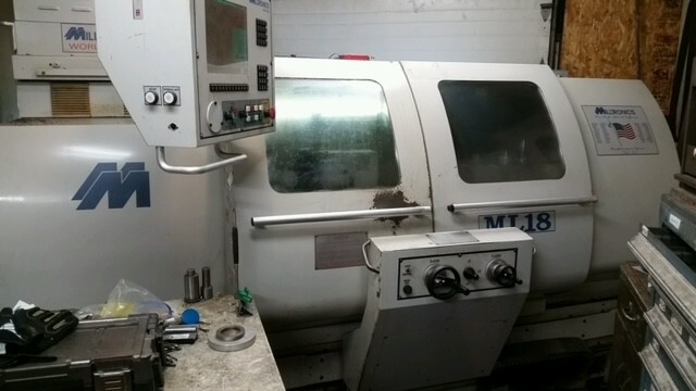 Milltronics ML18 CNC Combination Lathe w/8 Station Turret | eBay