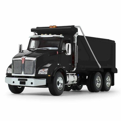 Kenworth T880 Dump Truck Black 2021 1:50 Scale Diecast Model by First Gear