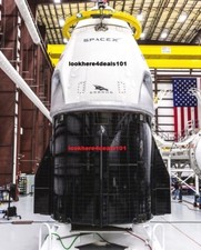SPACEX Photo 5x7 Crew Dragon Capsule Falcon 9 NASA USA Mission  