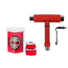 Independent Skateboard Bushings Cylinder Red 88A With Krown T-Tool