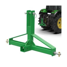 Green 3 Point Hitch Receiver Quick Hitch Compatible, 3 Point Trailer Hitch 2"...