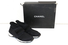 Chanel Interlocking CC Logo Sock Women's Sneakers EU 37.5 US 7.5