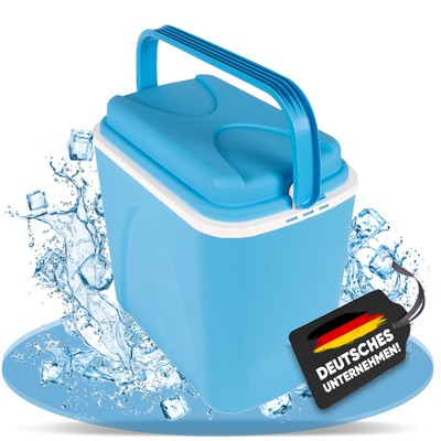 1 x Nemt 24 Liter Kühlbox, Coolbox, Thermobox für Picknick Camping 