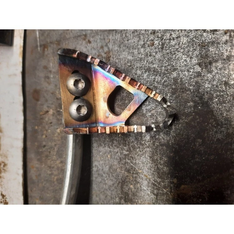 Punta de pedal de freno trasero mitigador compatible con Beta RR 13-25 Foto 4 de 4