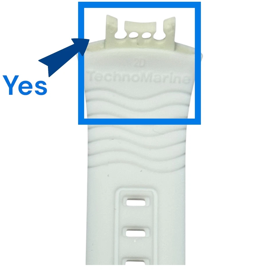 Sistema de botones de crucero TechnoMarine correa de 45 mm - ENVIAR MODELO # O CANCELARÁ EL PEDIDO Foto 3 de 4