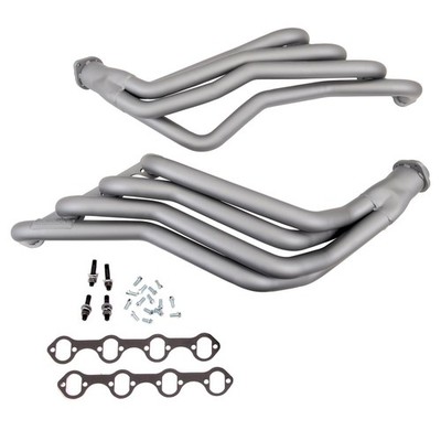 BBK 1594 Headers Full-Length Steel Nickel Chrome Ford Mustang 5.0L Pair