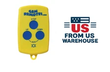 Gem Remotes 7240 Transmitter: 3 Button Remote Wireless Dock Lift Control