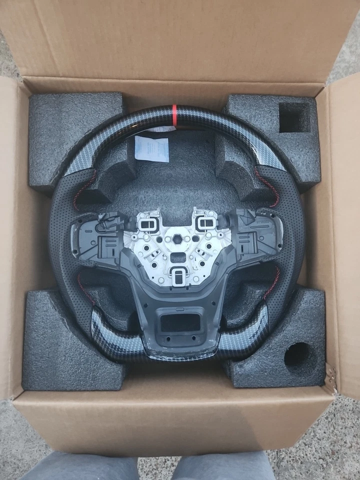 Bronco Ford Carbon Fiber Steering Wheel (2021-2025) - Image 2 of 4