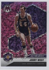 2020 Mosaic All-Time Greats Fast Break Pink Prizm 4/20 Jerry West #293 HOF 0g3o