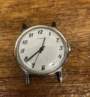 Vintage 1976 Timex Mercury White Dial Watch M24 Mechanical Wind Up AS-IS