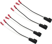 4 PCS Door Speaker Wiring Harness 72-5600 Audio Speaker Wire Cable Compatible wi