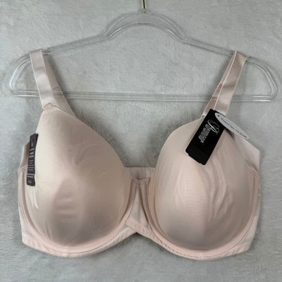 Paramour by Felina Marvelous Side Smoothing Underwire Bra 36G Rosewater NEW